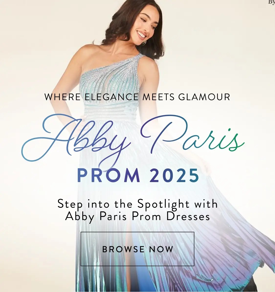 Abby Paris Prom 2025 Mobile Banner