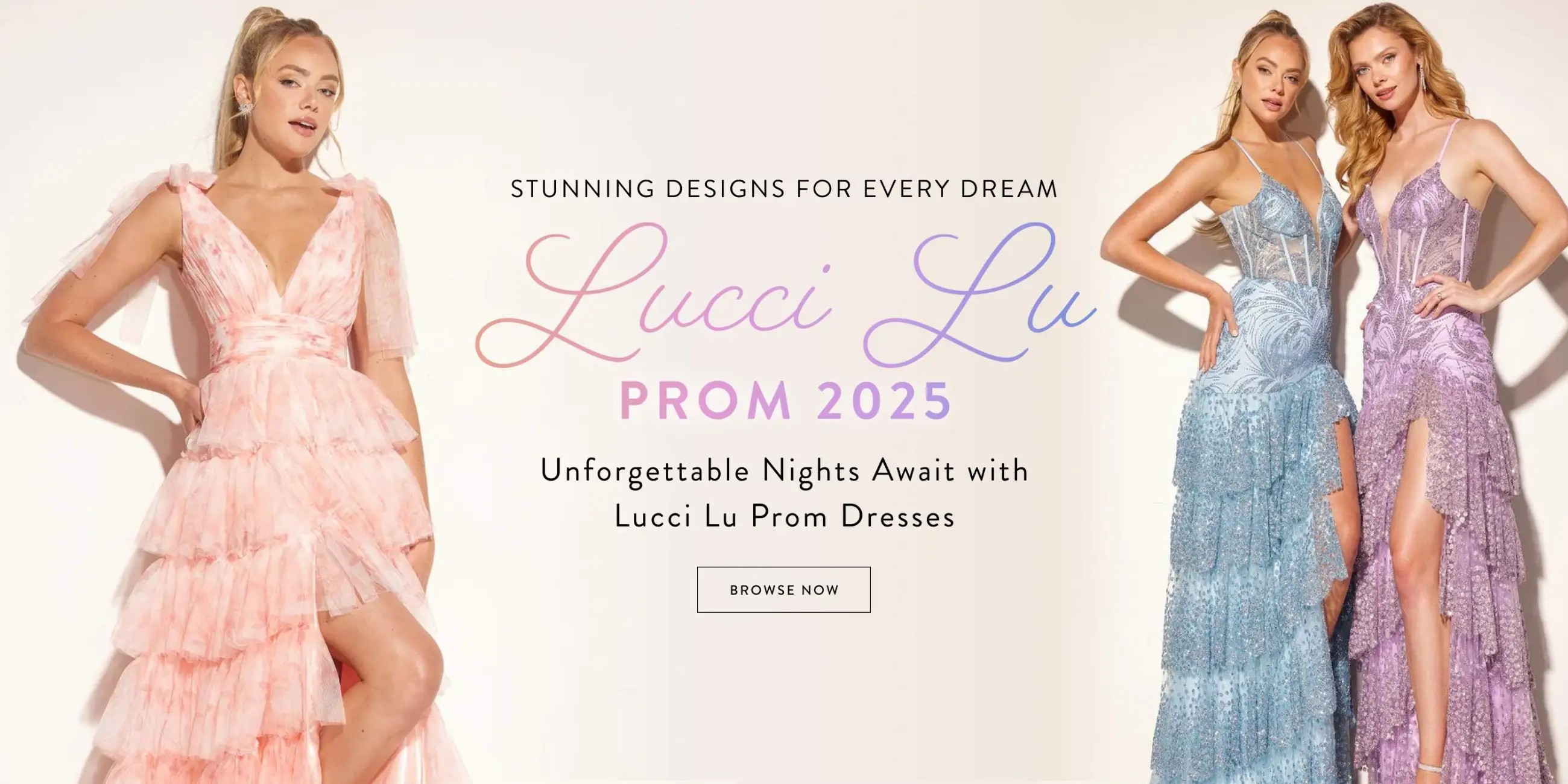 Lucci Lu Prom 2025 Desktop Banner